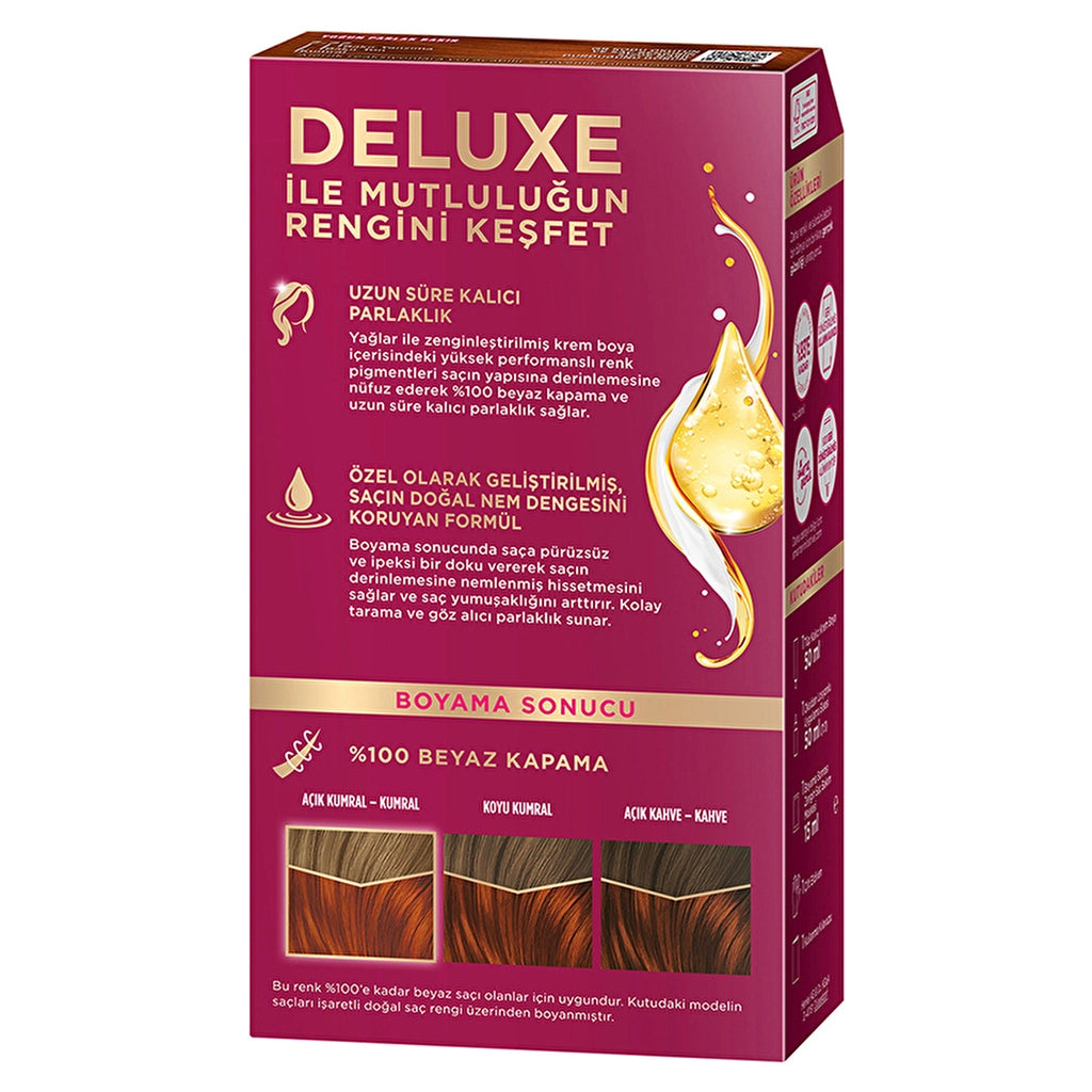 Palette Deluxe Hair Dye 7-77 Intense Shiny Copper