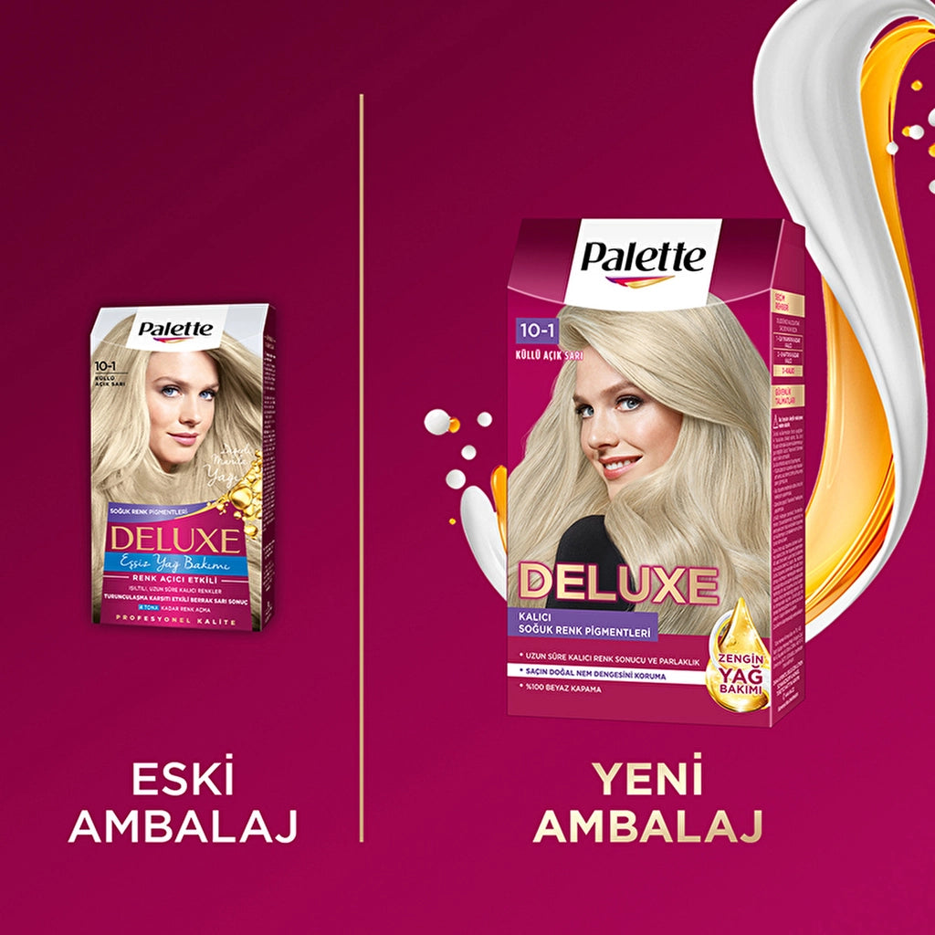 Palette Deluxe Hair Dye 10-1 Ashy Light Blonde