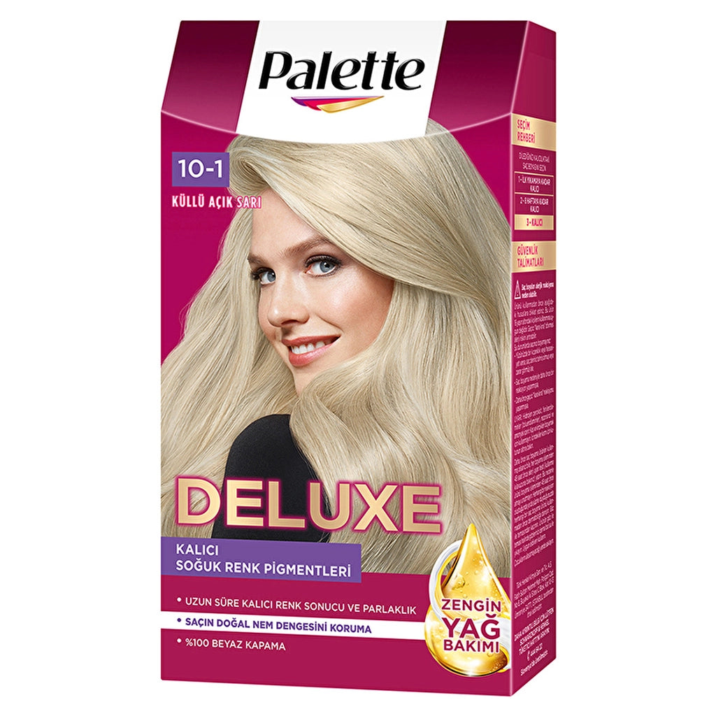 Palette Deluxe Hair Dye 10-1 Ashy Light Blonde