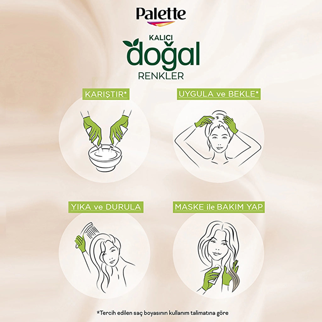 Palette Permanent Natural Colors Hair Dye 8-77 Cinnamon Copper