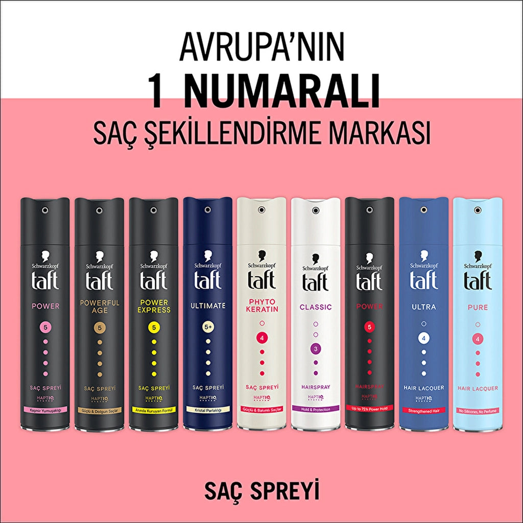 Taft Power Cashmere Hair Spray 250 ml