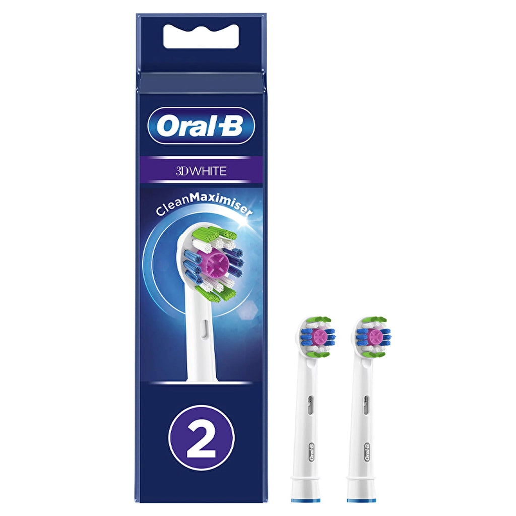 Oral-B Spare Head 3D White 2-pack