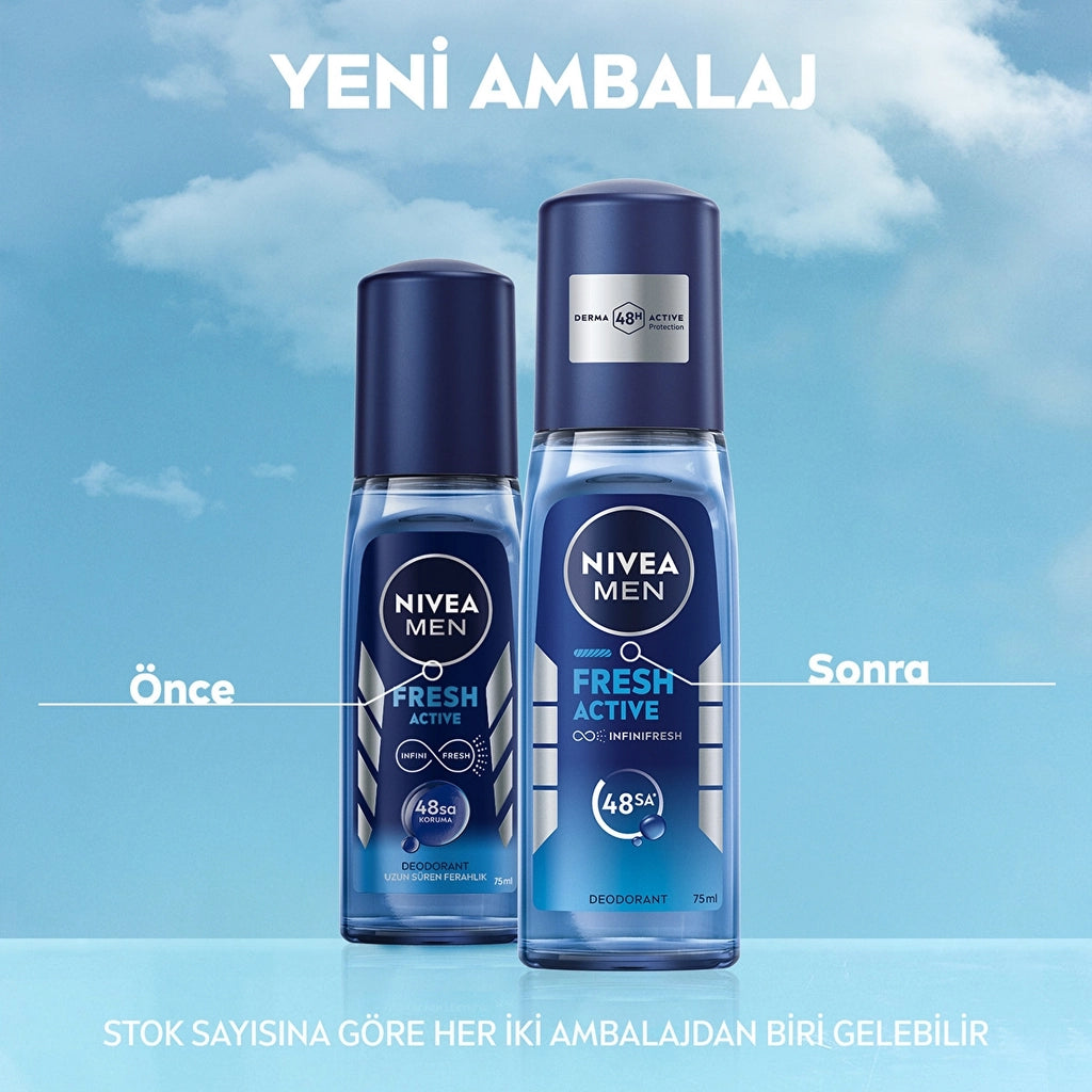 Nivea Men Pump Spray Deodorant 75 ml