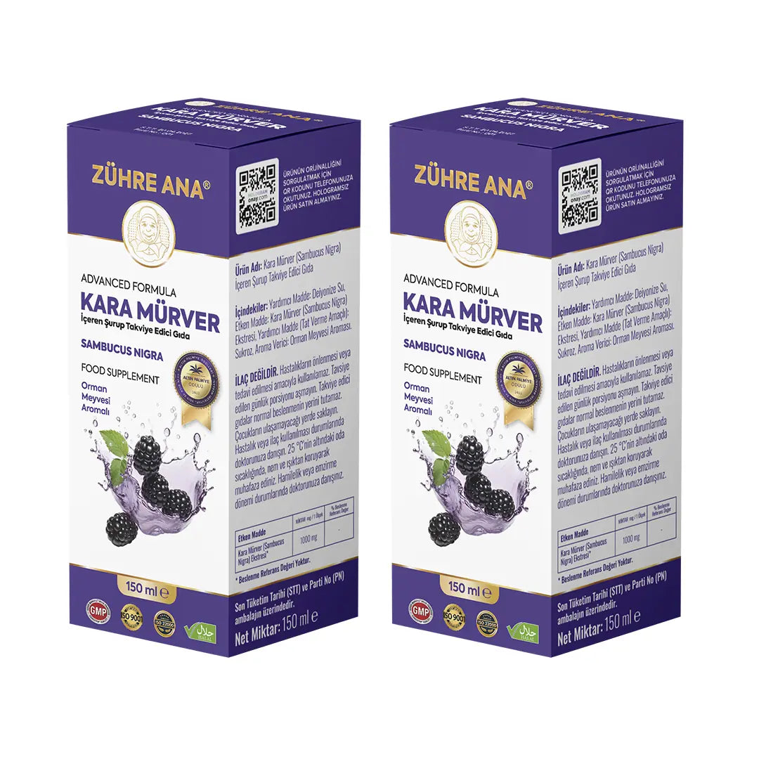 Zühre Ana Black Elderberry Syrup