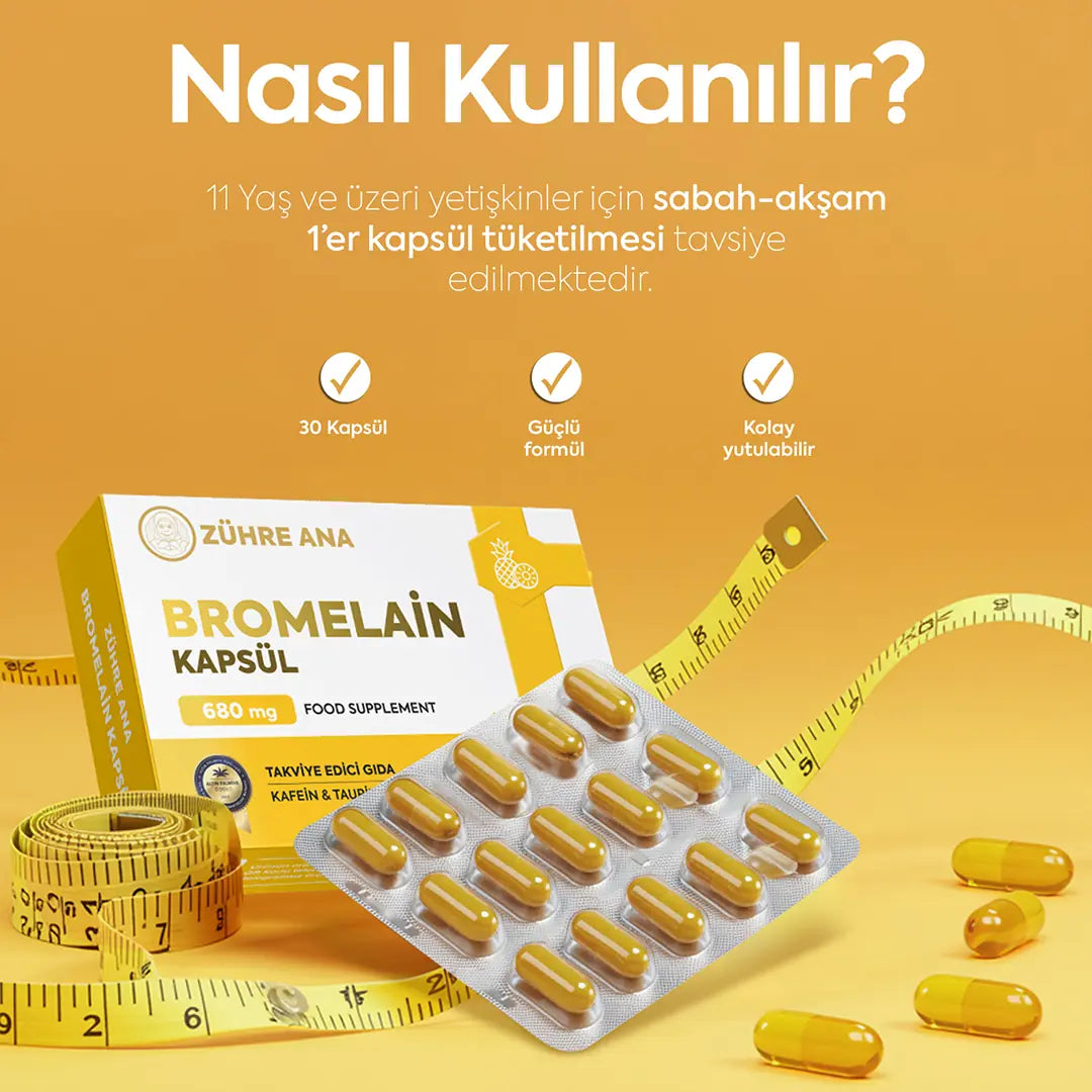 Zühre Ana Bromelain Capsule