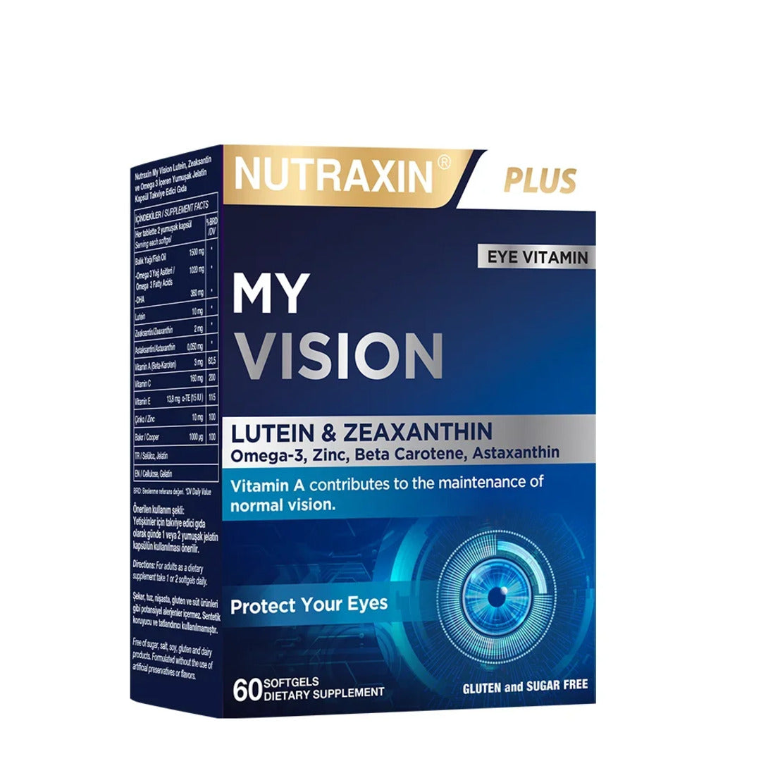 Nutraxin My Vision – 30 Tablets