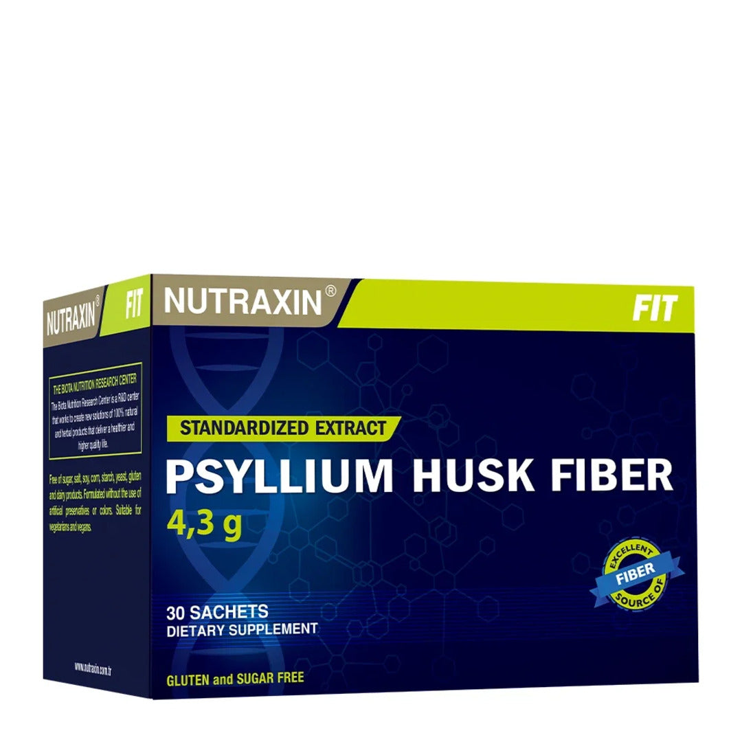 Nutraxin Psyllium Husk Fiber – 30 Sachets