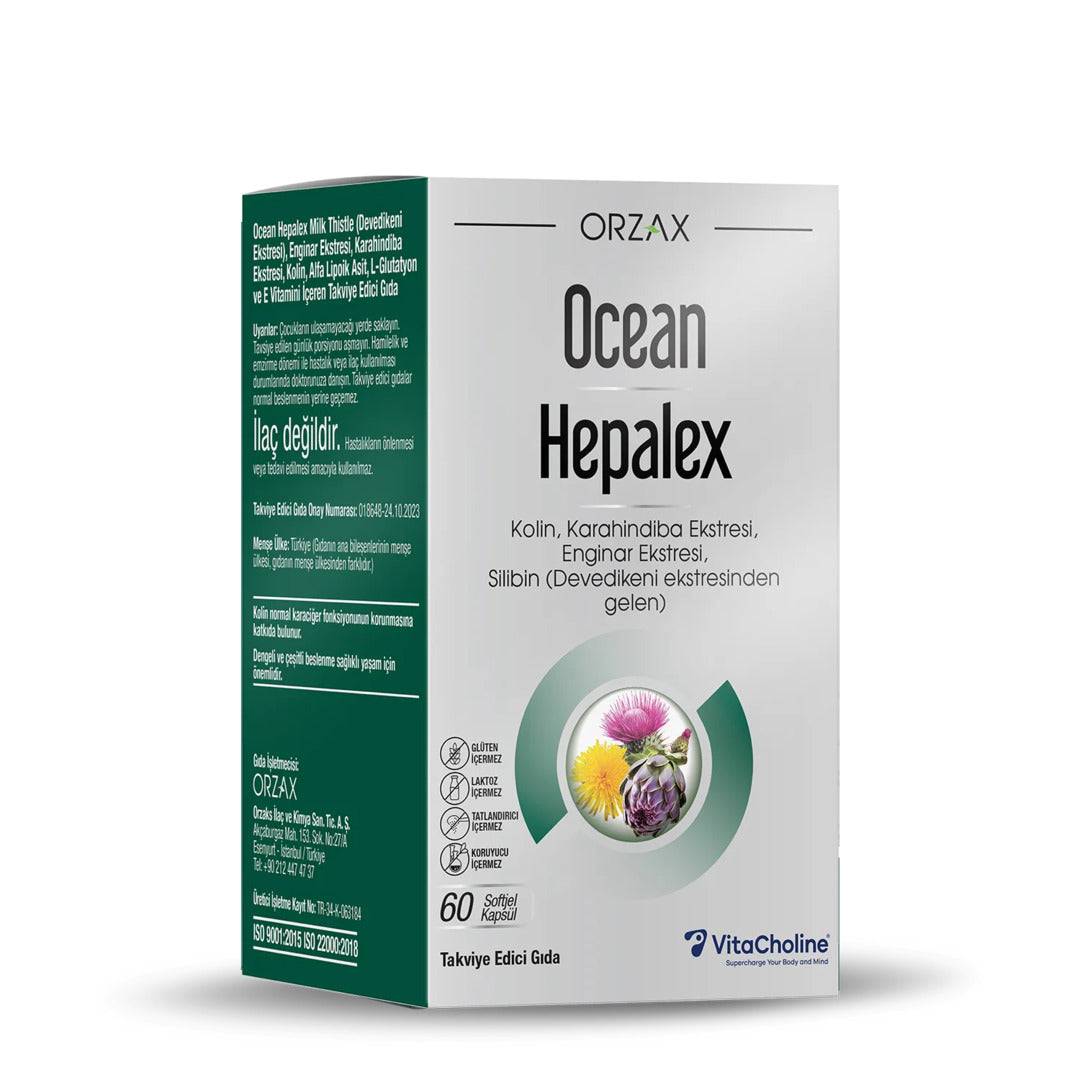 Orzax Ocean Hepalex 60 Softgels