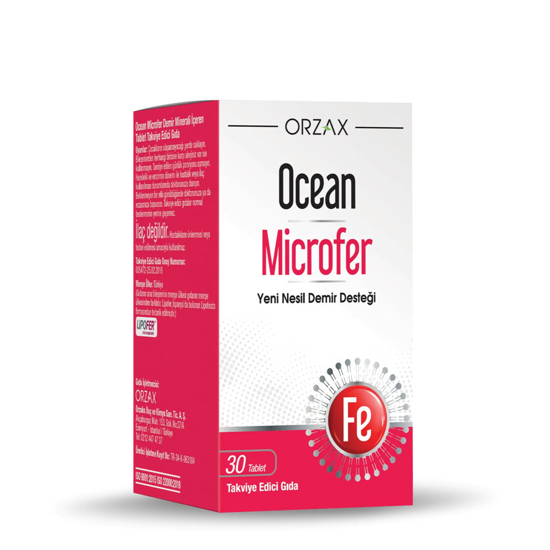 Orzax Ocean Microfer 30 Tablets