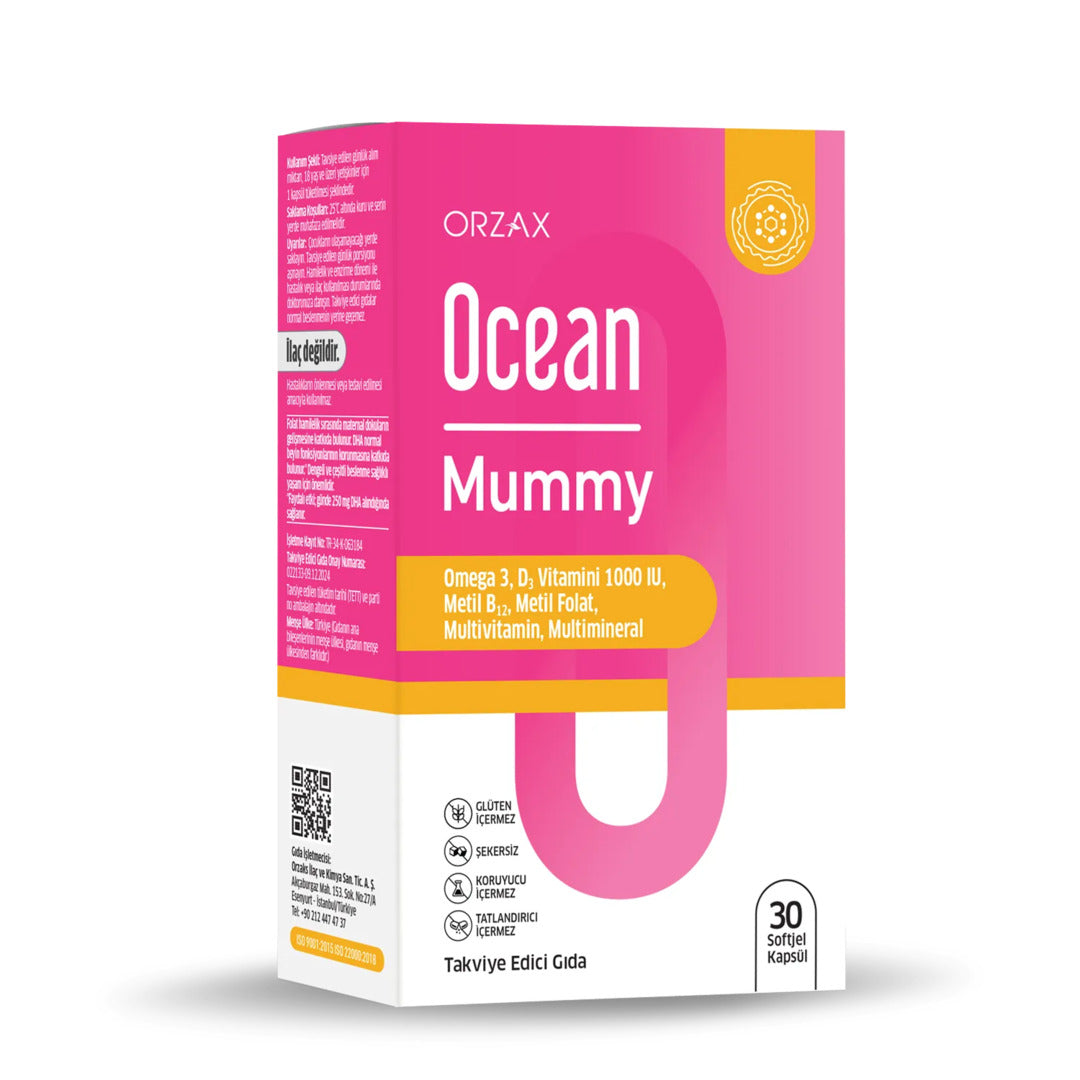 Orzax Ocean Mummy 30 Capsules