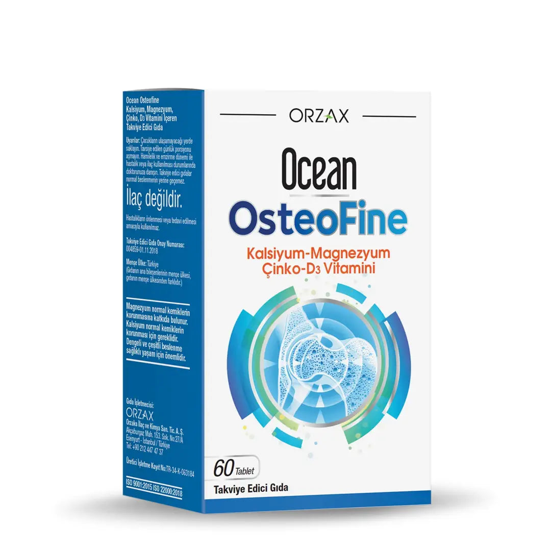 Orzax Ocean Osteofine - 60 Tablets