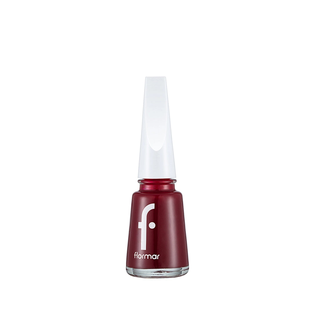 Flormar Nail Enamel Intensely Pigmented Nail Polish 385 Red Velvet