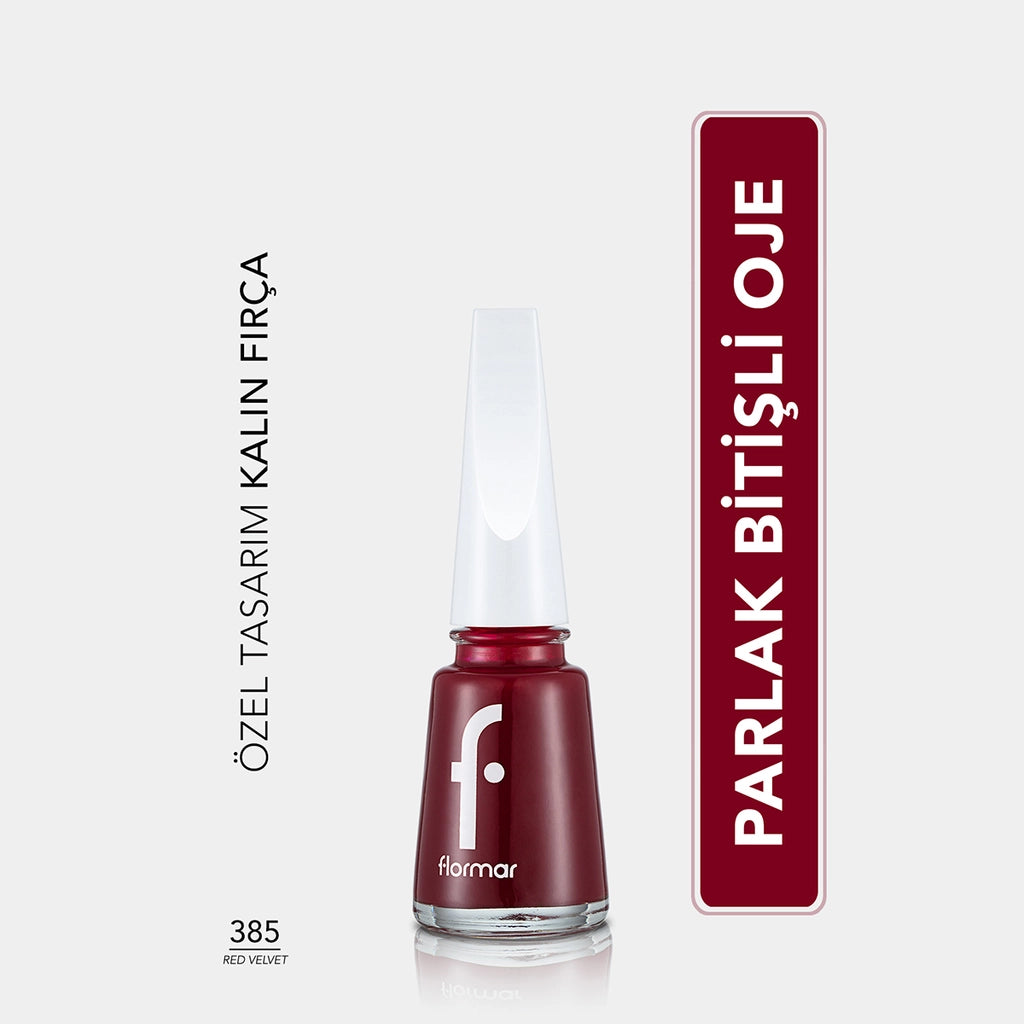 Flormar Nail Enamel Intensely Pigmented Nail Polish 320 Rose Taboo