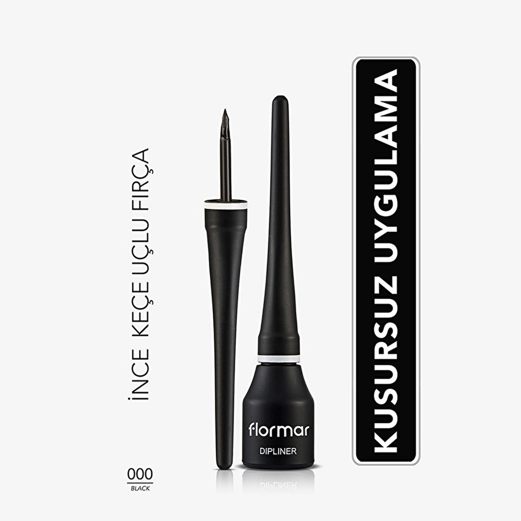 Flormar Dipliner Black-Classic Liquid