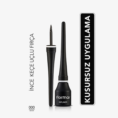 Flormar Dipliner Black-Classic Liquid
