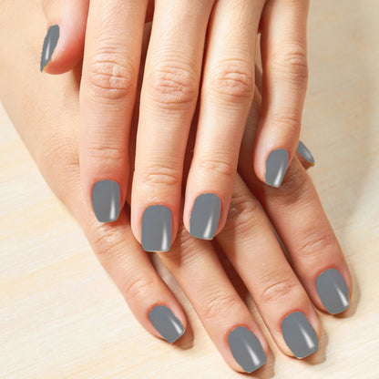 Flormar Nail Enamel Intensely Pigmented Nail Polish 417 Steel Gray