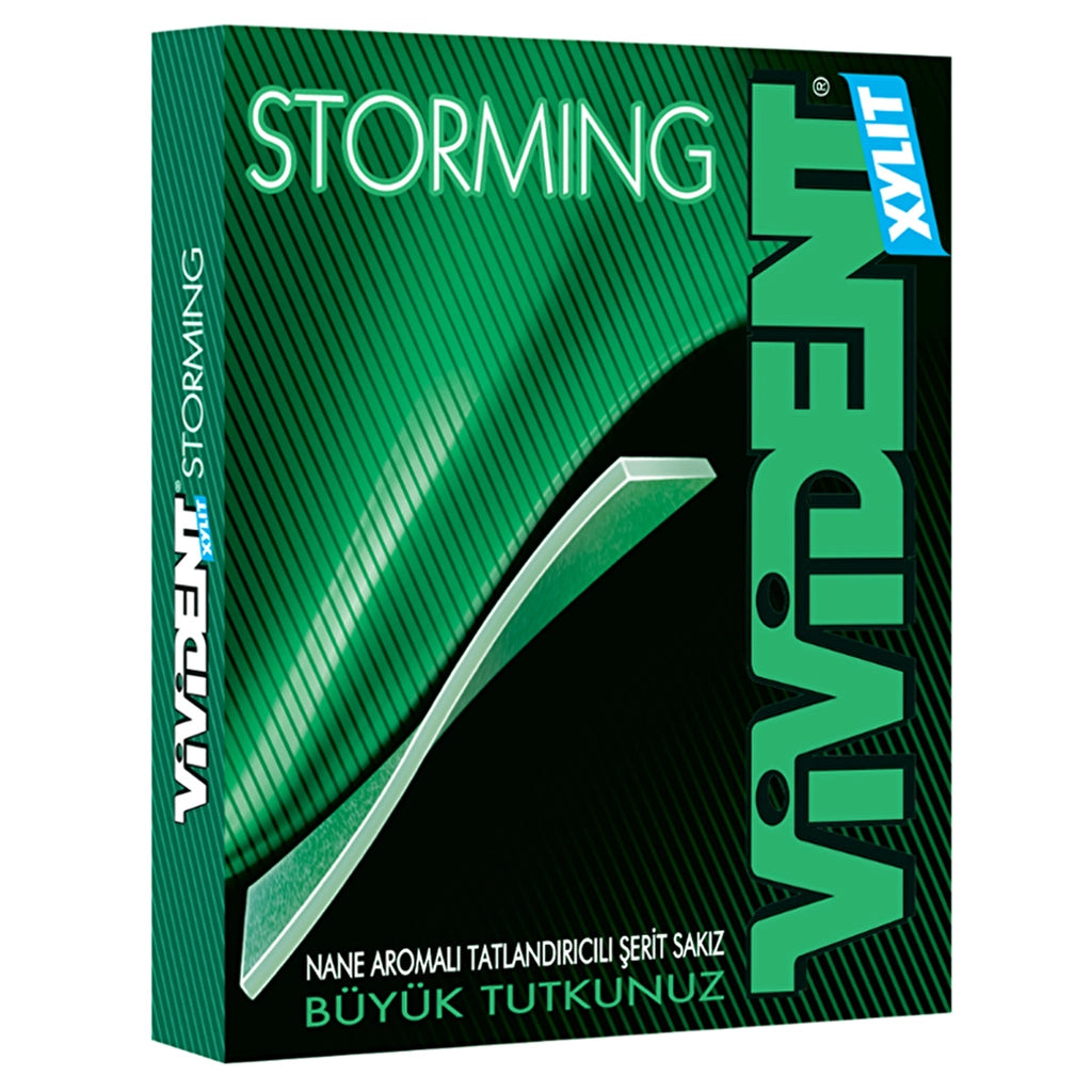 Vivident Storming Gum Mint Flavored 33 gr