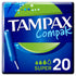 Tampax Compak Super Applicator Tampons 20 Pieces