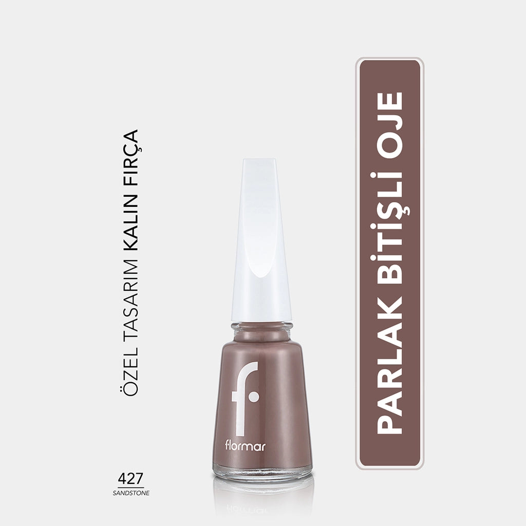 Flormar Nail Enamel Intensely Pigmented Nail Polish 320 Rose Taboo