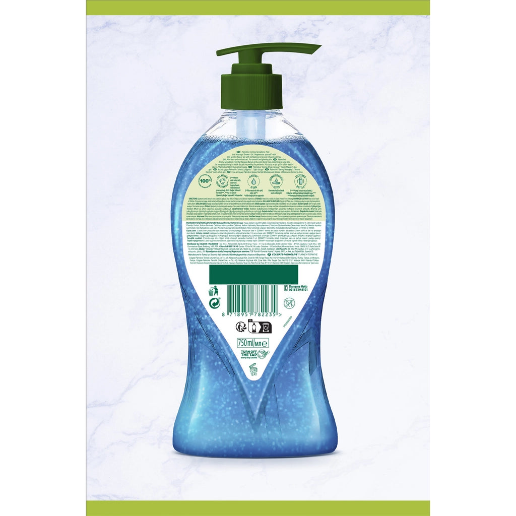 Palmolive Aroma Sensations Skin Renewing Bath and Shower Gel Feel The Massage 750 ml