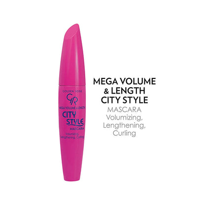 Golden Rose Mega Volume &amp; Length City Style Mascara