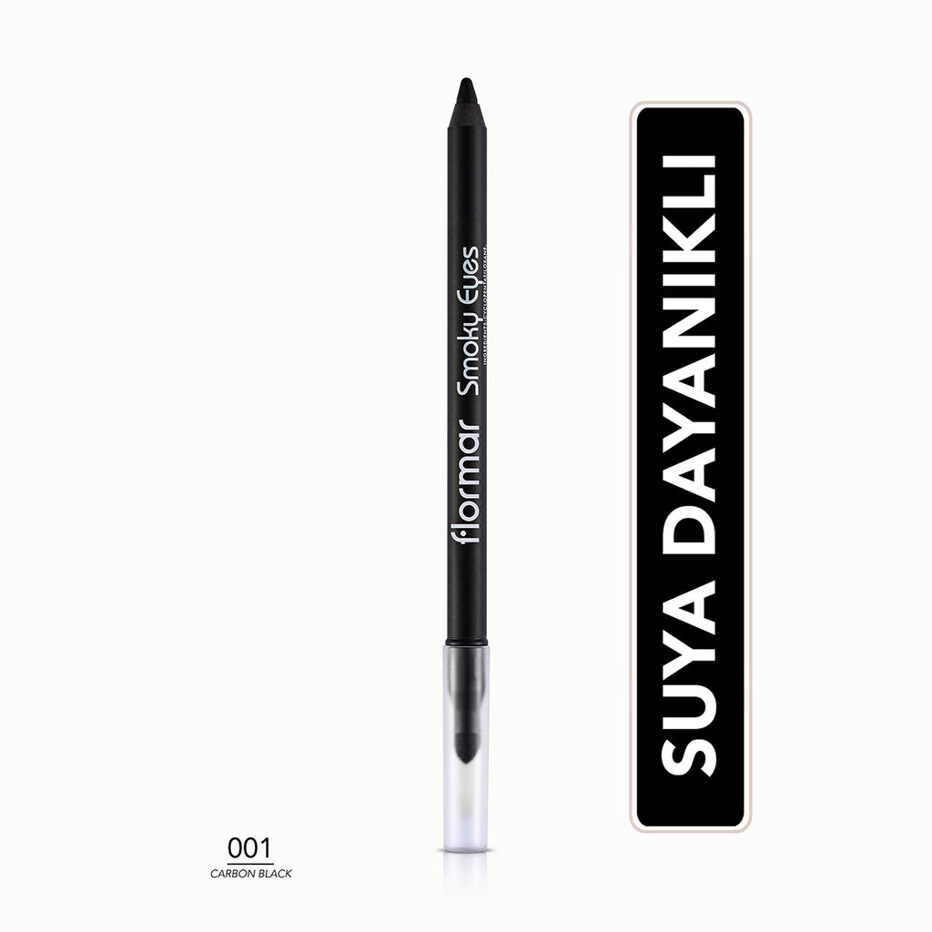 Flormar Smoky Eyes Carbon Black Waterproof Eyeliner
