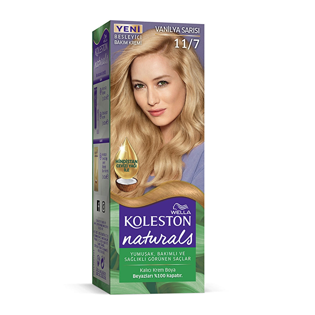 Wella Koleston Naturals Hair Dye 7/1 Ashy Auburn
