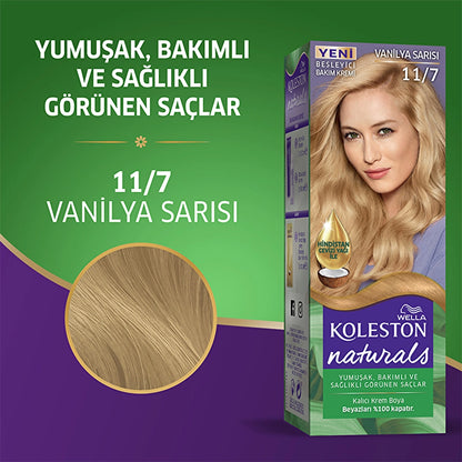 Wella Koleston Naturals Hair Dye 11/7 Vanilla Blonde