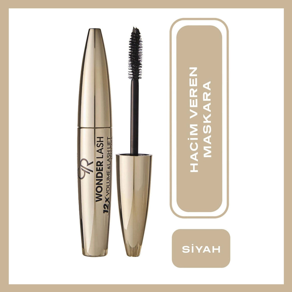 Golden Rose Wonder Lash Mascara 12X Volume &amp; Lash Lift