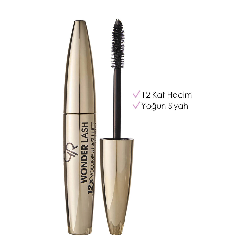 Golden Rose Wonder Lash Mascara 12X Volume &amp; Lash Lift