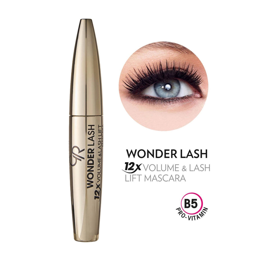 Golden Rose Wonder Lash Mascara 12X Volume &amp; Lash Lift