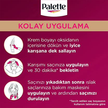 Palette Deluxe Hair Dye 4-65 Fascinating Brown