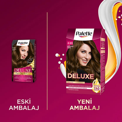 Palette Deluxe Hair Dye 4-65 Fascinating Brown