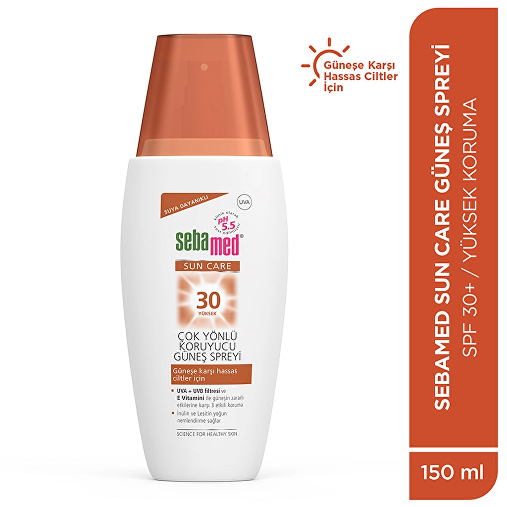 Sebamed Sun Care Waterproof SPF 30 Versatile Protective Sun Spray 150 ml