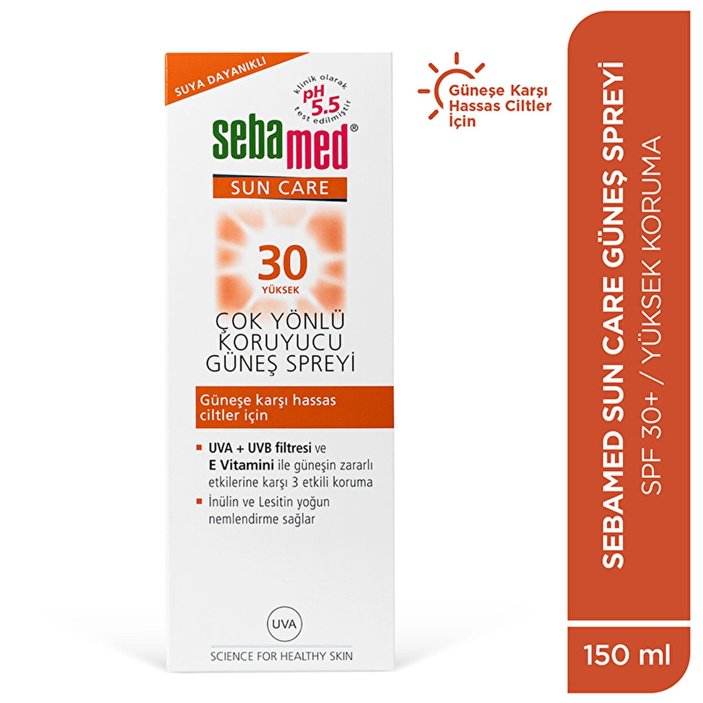 Sebamed Sun Care Waterproof SPF 30 Versatile Protective Sun Spray 150 ml