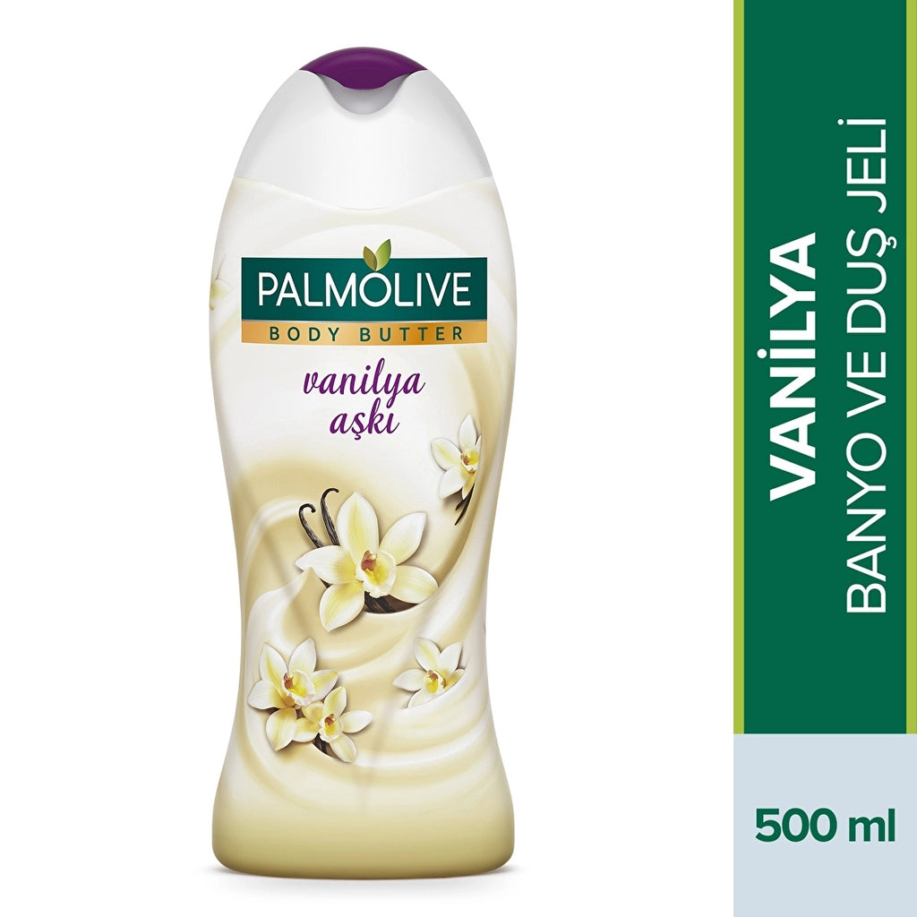 Palmolive Body Butter Bath and Shower Gel Vanilla Love 500 ml