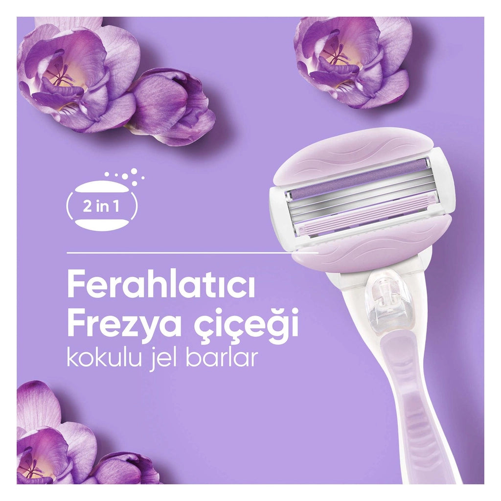 Gillette Venus ComfortGlide Breeze Shaver + 1 Spare Razor Blade