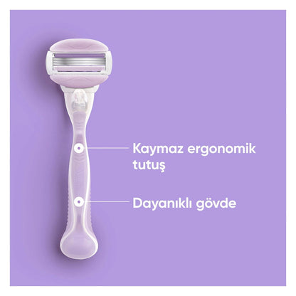 Gillette Venus ComfortGlide Breeze Shaver + 1 Spare Razor Blade
