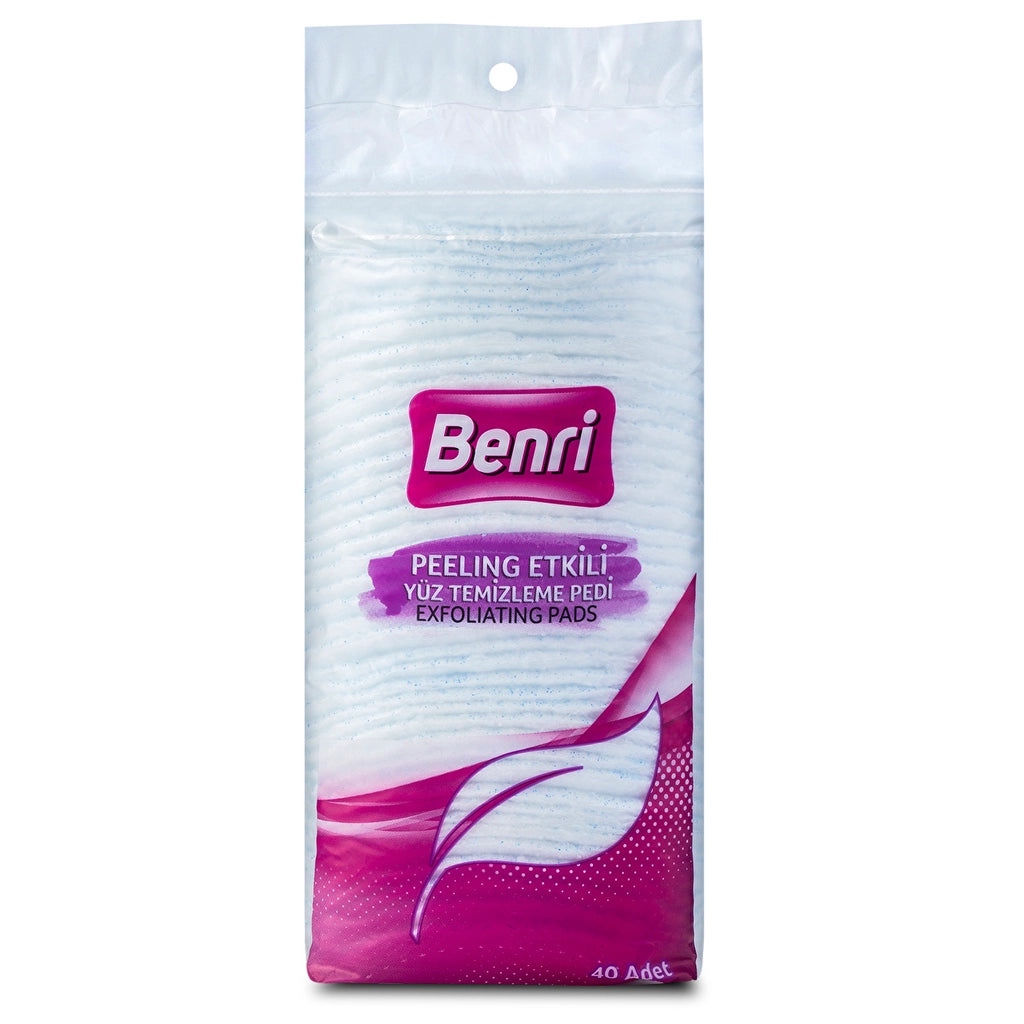 Benri Peeling Effect Facial Cleansing Pad 40&