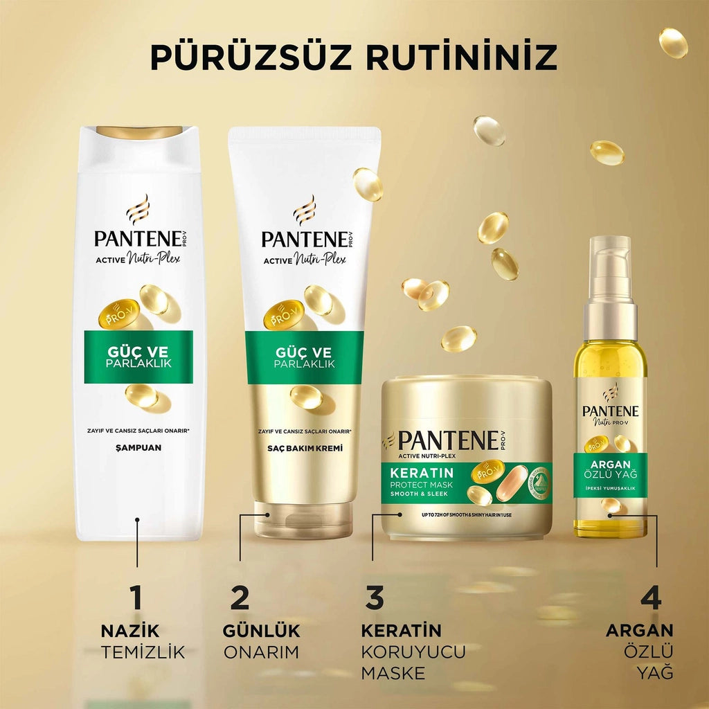 Pantene Pro-V Silky Softness and Shine Argan Extract Hair Care Oil 100 ml