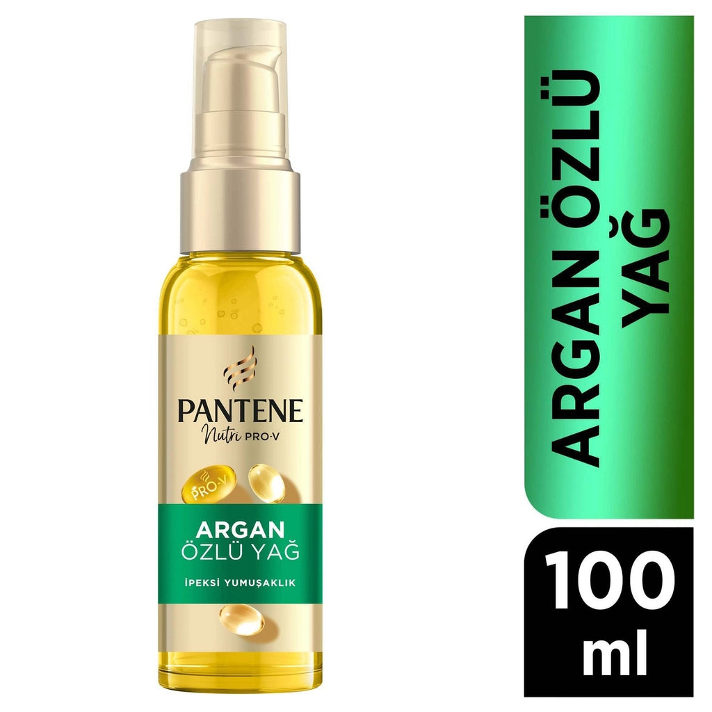 Pantene Pro-V Silky Softness and Shine Argan Extract Hair Care Oil 100 ml