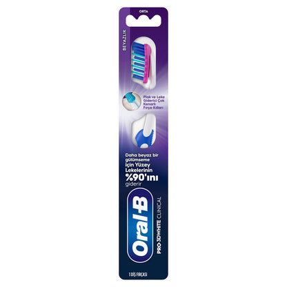 Oral-B Pro-3D White Clinical Whiteness Toothbrush (Medium)