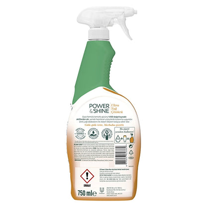 Cif Power &amp; Shine Spray Cleaner Kitchen Degreaser 750 ml