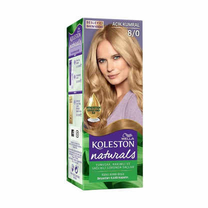 Wella Koleston Naturals Hair Dye 8/0 Light Brunette