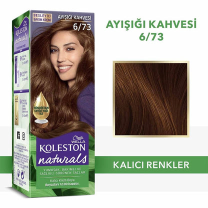 Wella Koleston Naturals Hair Dye 6/73 Moonlight Brown