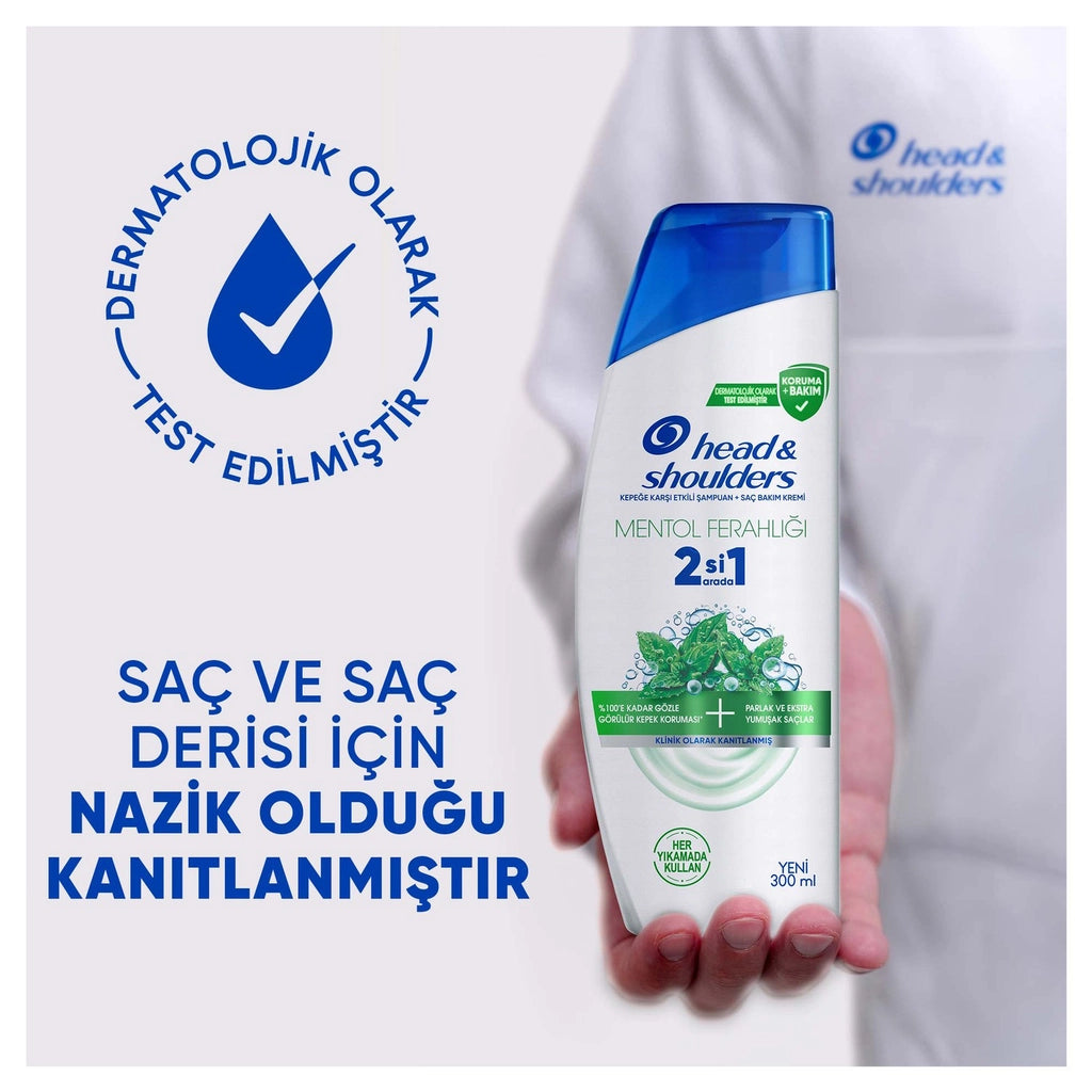 Head &amp; Shoulders Menthol Freshness Anti-Dandruff Shampoo 300 ml