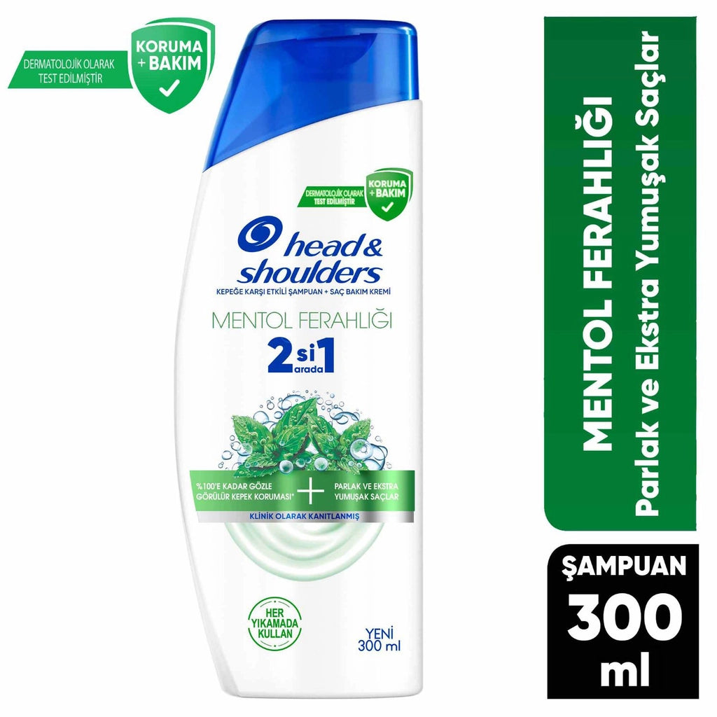 Head &amp; Shoulders Menthol Freshness Anti-Dandruff Shampoo 300 ml