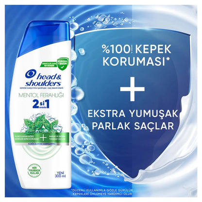 Head &amp; Shoulders Menthol Freshness Anti-Dandruff Shampoo 300 ml