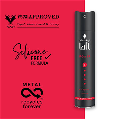 Taft Power Caffeine Hair Spray 250 ml