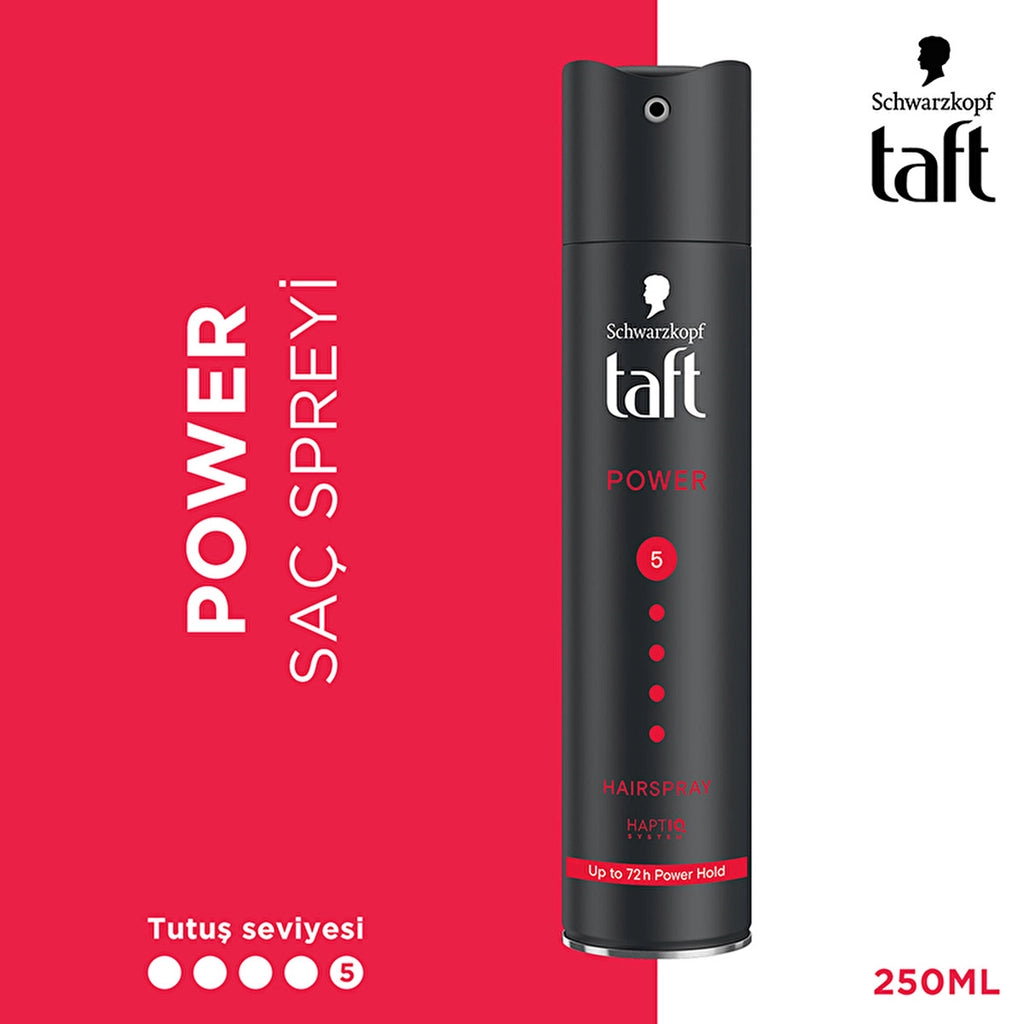 Taft Power Caffeine Hair Spray 250 ml